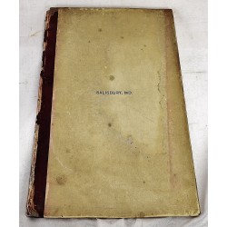 Sanborn Fire Insurance Map from Salisbury, Wicomico County, Maryland.  Including Hebron and Mordela Springs.